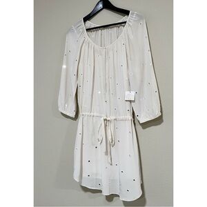 Club Monaco Cream Mini Dress